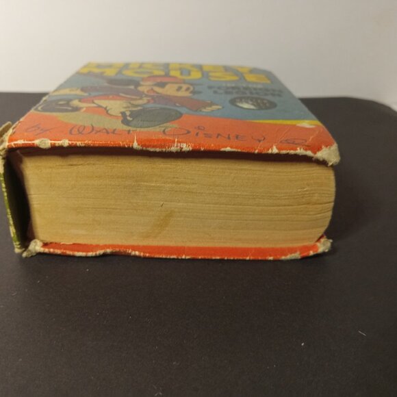 Disney MICKEY MOUSE IN THE FOREIGN LEGION #1428 VG, Big Little Books 1940 - Picture 12 of 16